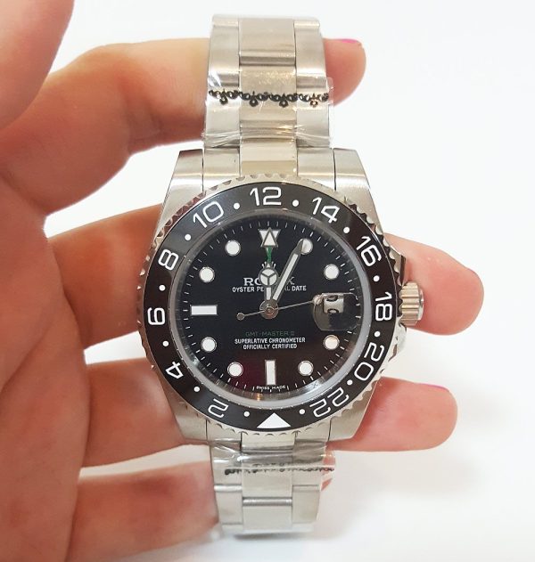 Rolex GMT-Master II Superclone Replica 40mm Black Dial 116710 Luxury High Quality Timepiece - Image 5