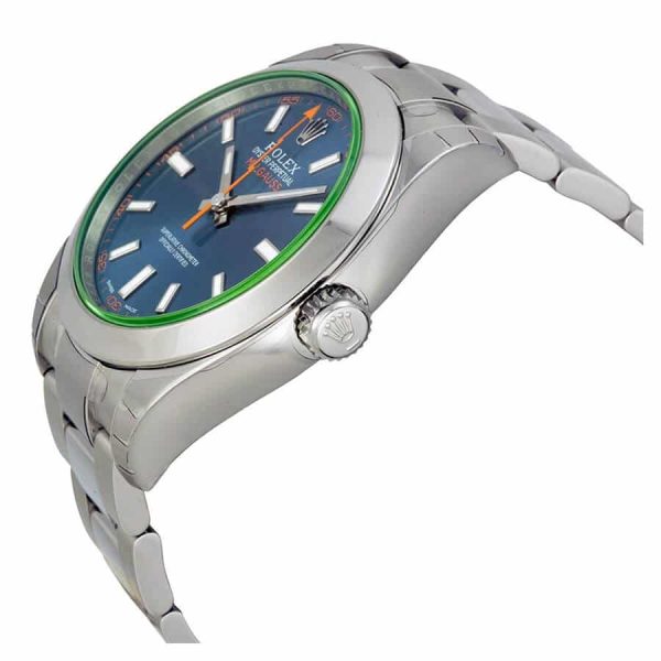 Rolex Milgauss Replica 40mm Blue Dial 116400GV High Quality Luxury Watch - Image 5