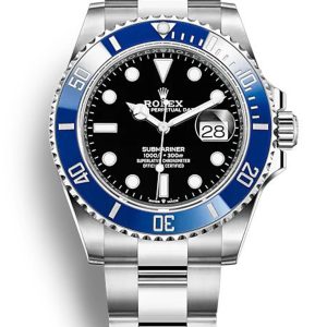Rolex Submariner Superclone Replica "Cookie Monster" 41mm Black Dial 126619LB Luxury High Quality