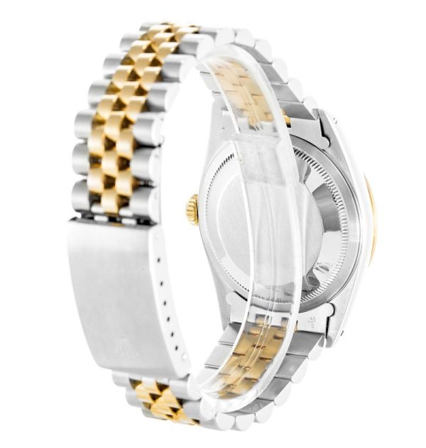 Rolex Datejust Replica 36mm Gold Dial Men's Luxury Watch 16233 - Image 3