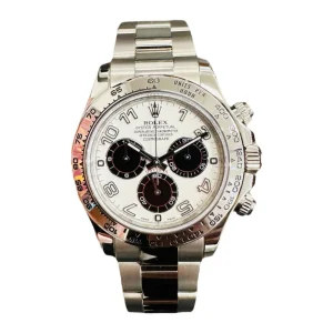 Rolex Daytona Panda Dial 116509 Arabic Numerals Replica Luxury Automatic Men's Watch