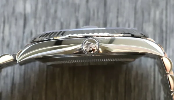 Rolex Datejust 41mm Replica Rhodium Dial 126334 ??Wimbledon?? Flutted Jubilee Luxury Watch - Image 6