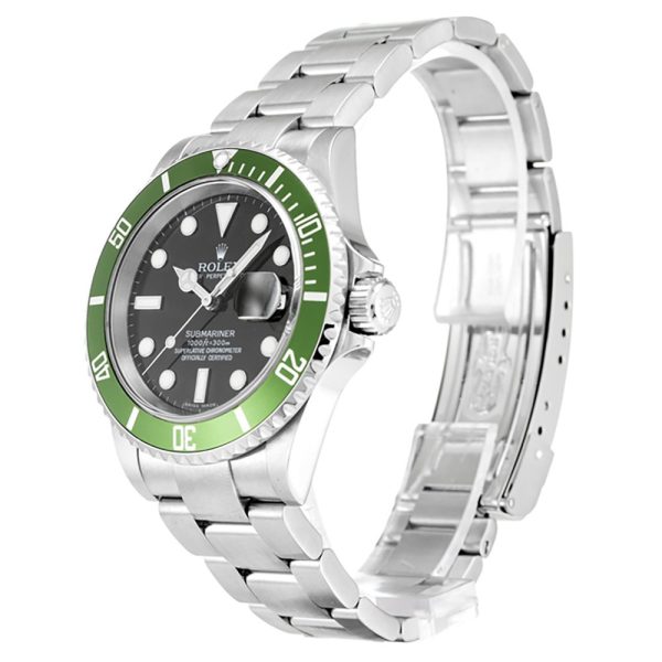 Rolex Submariner Replica 40mm Black Dial 16610LV ??Kermit?? Luxury High Quality Dive Watch - Image 2