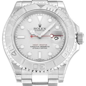 Rolex Yacht-Master Replica 40mm Silver Dial 116622 Luxury Watch High Quality