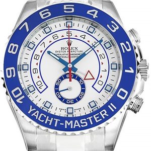 Replica Rolex Yacht-Master 44mm White Dial 116680 Luxury High-Quality Watch