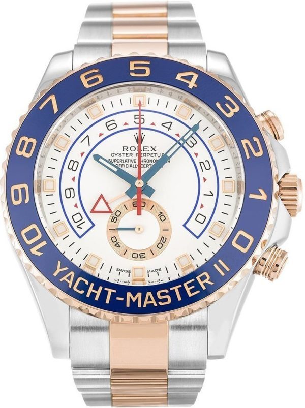 Rolex Yacht-Master Replica 44mm White Dial 116681 Luxury High-Quality Watch