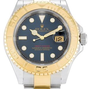 Rolex Yacht-Master Replica 40mm Blue Dial 16623-2 Luxury Watch High Quality