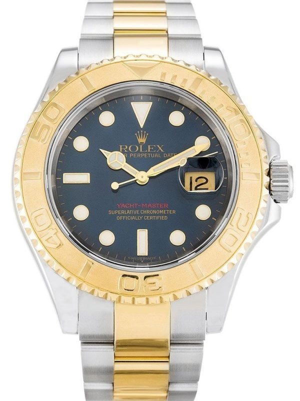 Rolex Yacht-Master Replica 40mm Blue Dial 16623-2 Luxury Watch High Quality