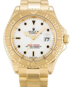 Rolex Yacht-Master Replica 40mm White Dial 16628 Luxury High-Quality Watch