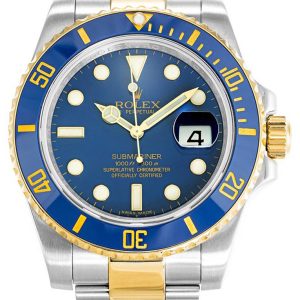 Rolex Submariner Replica 40mm Blue Dial 116613LB "Bluesy" Luxury Men's Watch