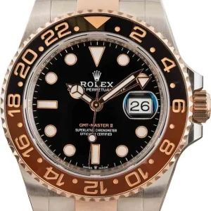 Rolex GMT-Master Replica 40mm Black Dial 126711CHNR Root Beer Luxury High Quality Watch