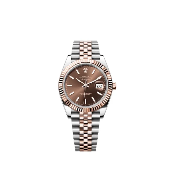 Rolex Superclone Datejust 41 mm Chocolate Dial 126331 Jubilee Replica - Luxury High Quality Automatic Men's Watch