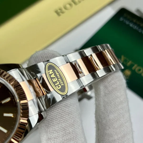 Superclone Rolex Datejust 41 mm Chocolate Dial 126331 Oyster Replica - Luxury Automatic Men's Watch - Image 6