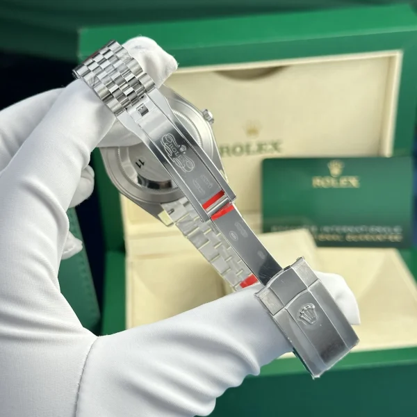 Rolex Datejust 41mm Green Dial 126334 Jubilee Replica - Luxury Automatic Men's Watch - Image 8
