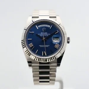 Rolex Day-Date Superclone Replica 40mm Blue Dial 228239 Luxury Automatic Men's Watch