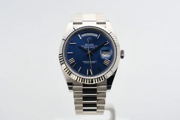 Rolex Day-Date Superclone Replica 40mm Blue Dial 228239 Luxury Automatic Men's Watch