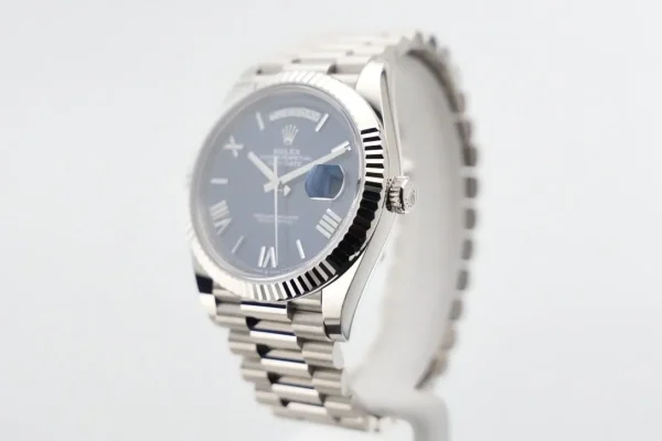 Rolex Day-Date Superclone Replica 40mm Blue Dial 228239 Luxury Automatic Men's Watch - Image 2