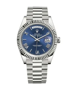Rolex Day-Date Superclone Replica 40mm Ombre Blue Dial 228239 Luxury Automatic Men's Watch