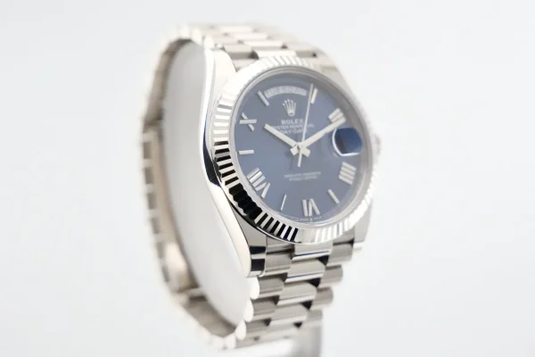 Rolex Day-Date Superclone Replica 40mm Blue Dial 228239 Luxury Automatic Men's Watch - Image 8