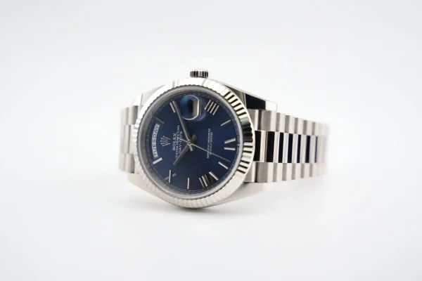 Rolex Day-Date Superclone Replica 40mm Blue Dial 228239 Luxury Automatic Men's Watch - Image 9
