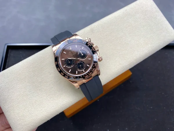 Rolex Daytona Superclone Replica 126515LN Bright Chocolate Dial 40 mm Luxury Men's Watch - Image 2