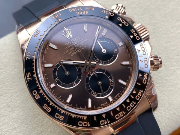 Rolex Daytona Superclone Replica 126515LN Bright Chocolate Dial 40 mm Luxury Men's Watch - Image 3