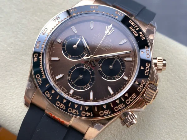 Rolex Daytona Superclone Replica 126515LN Bright Chocolate Dial 40 mm Luxury Men's Watch - Image 5