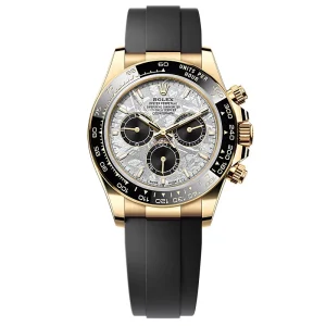 Rolex Daytona Superclone Replica Meteorite Dial 40 mm Gold Luxury Men's Watch