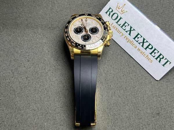 Rolex Daytona Superclone Replica Meteorite Dial 40 mm Gold Luxury Men's Watch - Image 5