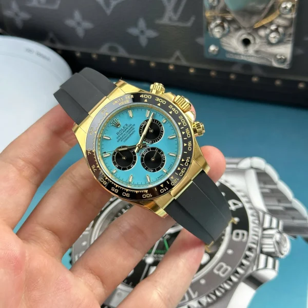 Rolex Daytona Superclone Replica 40 mm 126518LN Tiffany Dial Luxury High-Quality Watch - Image 3