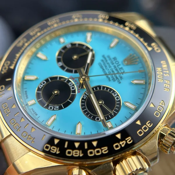 Rolex Daytona Superclone Replica 40 mm 126518LN Tiffany Dial Luxury High-Quality Watch - Image 7