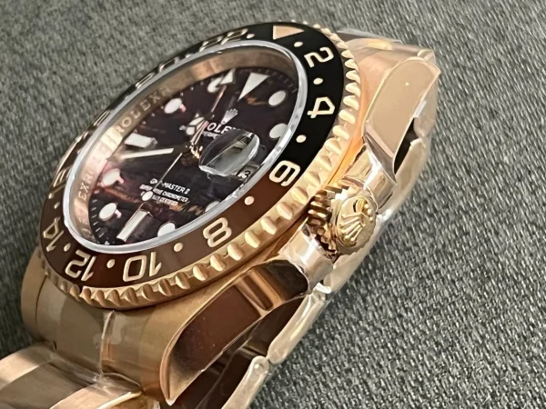 Rolex GMT-Master II Replica 126715CHNR Tiger Iron Dial 40 mm Luxury Men's Watch - Image 11