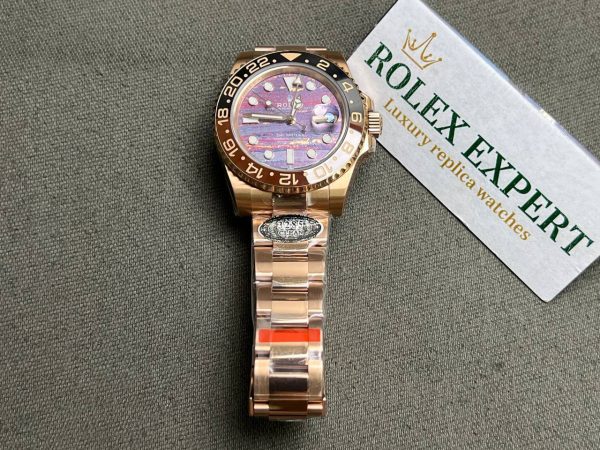 Rolex GMT-Master II Replica 126715CHNR Tiger Iron Dial 40 mm Luxury Men's Watch - Image 2