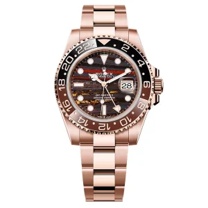 Rolex GMT-Master II Replica 126715CHNR Tiger Iron Dial 40 mm Luxury Men's Watch
