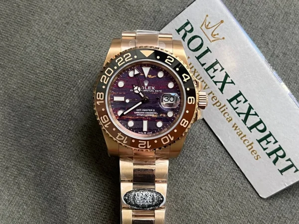 Rolex GMT-Master II Replica 126715CHNR Tiger Iron Dial 40 mm Luxury Men's Watch - Image 8