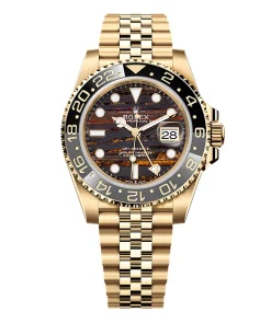 Rolex GMT-Master II Superclone Replica 40 mm 126718GRNR Tiger Iron Dial Luxury Men's Watch