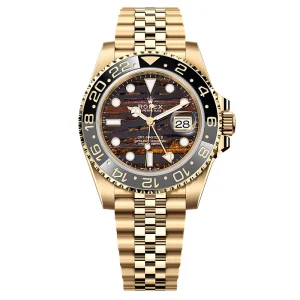 Rolex GMT-Master II Superclone Replica 40 mm 126718GRNR Tiger Iron Dial Luxury Men's Watch