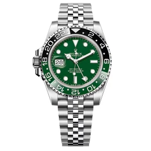Rolex GMT-Master II Superclone Replica 126729VTNR Jubilee 40 mm "Absinthe" Luxury High Quality Watch