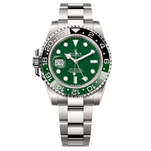Rolex GMT-Master II Superclone Replica 40 mm 126729VTNR Oyster "Absinthe" Luxury Men's Watch