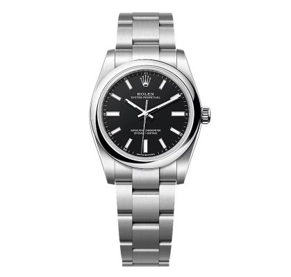 Rolex Oyster Perpetual Superclone Replica 277200 Black Dial Luxury Automatic Men's Watch