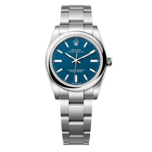 Rolex Oyster Perpetual 277200 Superclone Replica Med Blue Dial Luxury Automatic Waterproof Men's Watch