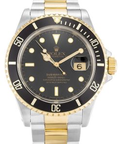 Rolex Submariner Replica 40mm Black Dial Luxury Watch - High Quality Replica 16613