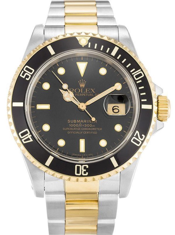 Rolex Submariner Replica 40mm Black Dial Luxury Watch - High Quality Replica 16613
