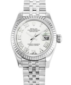 Rolex Replica Datejust 26mm White Dial 179174 | High Quality Women's Automatic Luxury Watch