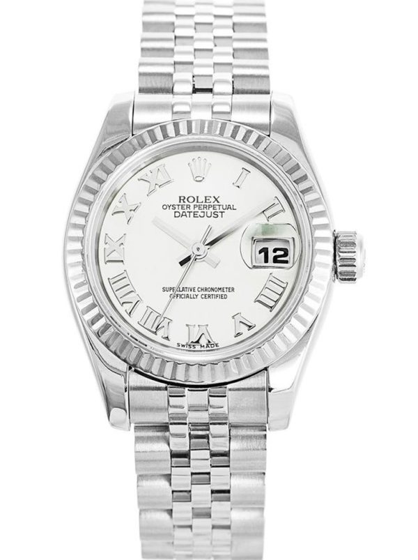 Rolex Replica Datejust 26mm White Dial 179174 | High Quality Women's Automatic Luxury Watch