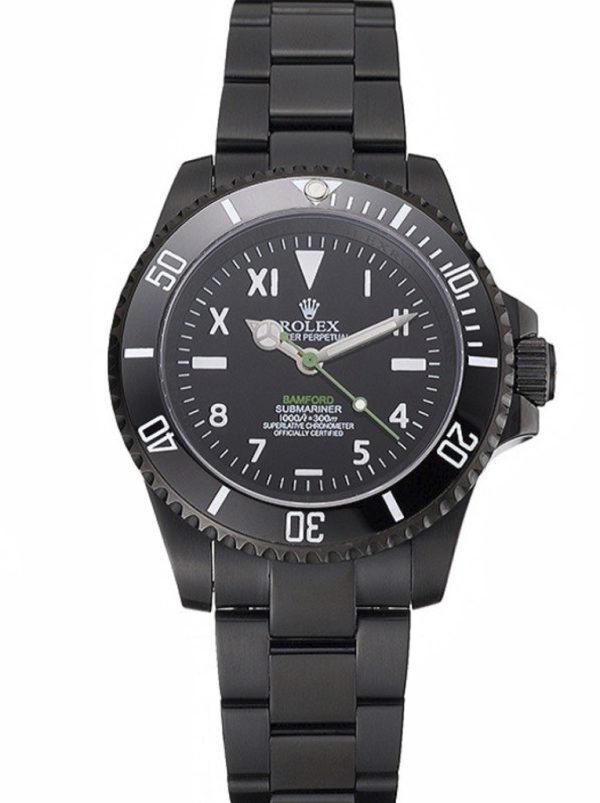 Rolex Submariner Replica 41mm Black Dial Luxury Men's Watch PR16233BBL