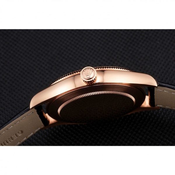 Rolex Cellini Superclone Replica 38mm Black Dial Luxury Automatic Watch for Men - Image 9