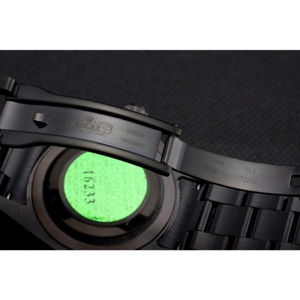 Rolex Submariner Replica 41mm Black Dial Luxury Men's Watch PR16233BBL - Image 9