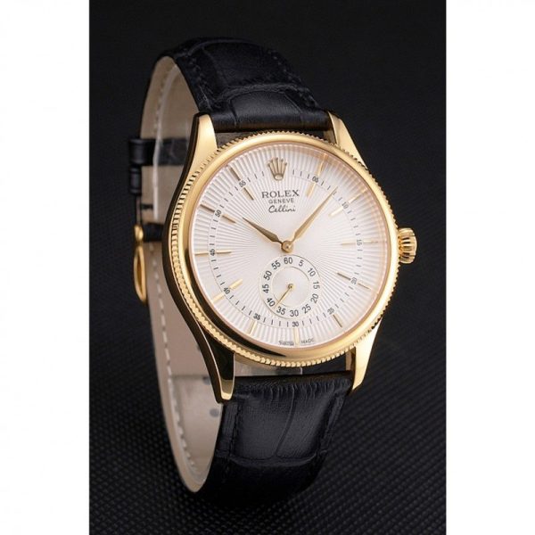 Rolex Cellini Superclone Replica 38mm White Dial High Quality Luxury Watch - Image 3