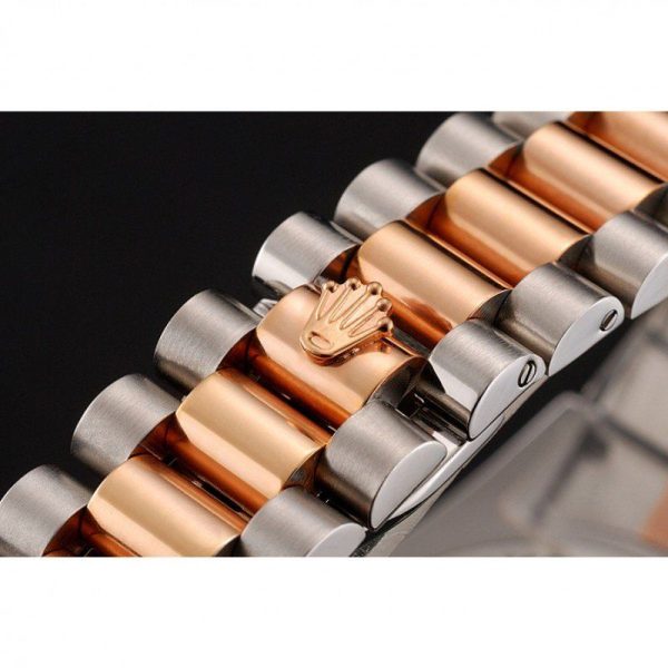 Rolex Day-Date Superclone Men's Replica Watch 40mm White Dial High Quality - Image 6